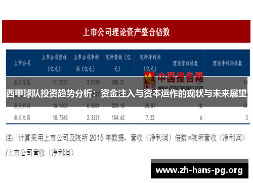 西甲球队投资趋势分析:资金注入与资本运作的现状与未来展望 西甲球队投资趋势分析:资金注入与资本运作的现状与未来展望